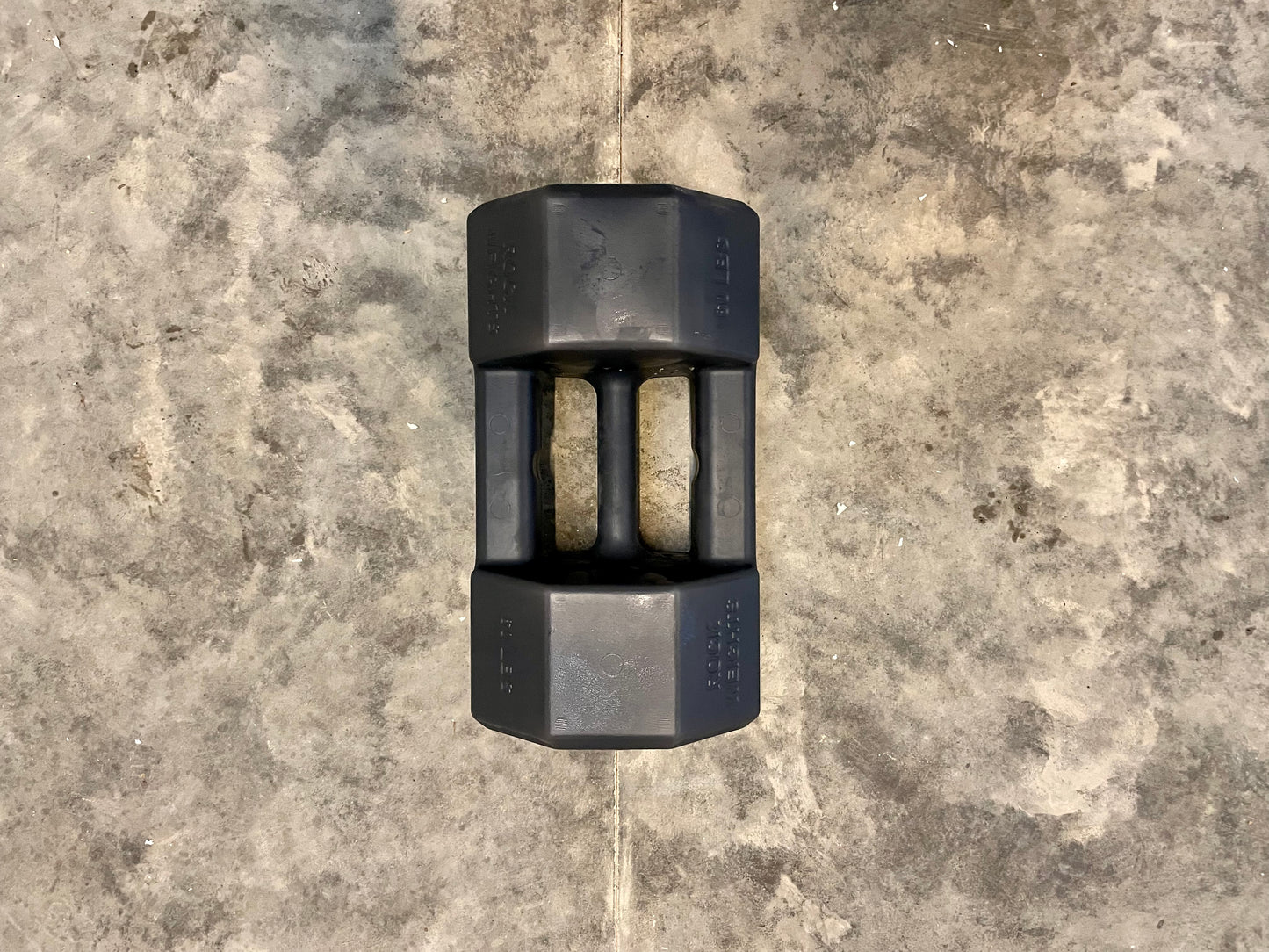 Dumbbell Mold (25, 40, 60, and 80 lbs)