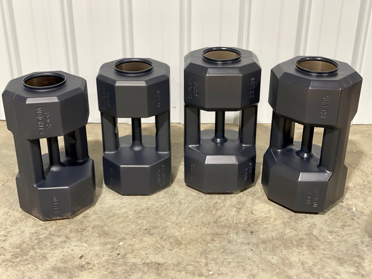 Weight Set For Rocks Rock Weights: DIY Concrete Dumbbell and Kettlebell Molds